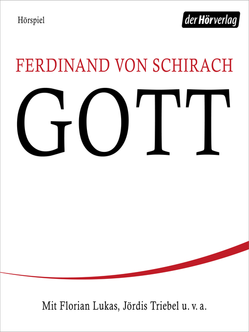 Titeldetails für GOTT nach Ferdinand Schirach - Verfügbar